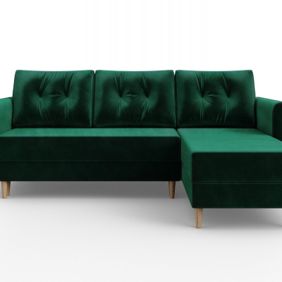 Grünes Ecksofa PIVEK