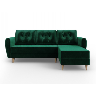 Grünes Ecksofa PIVEK