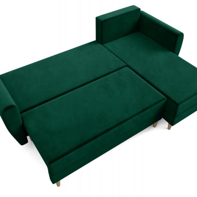 Grünes Ecksofa PIVEK
