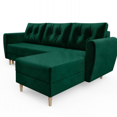 Grünes Ecksofa PIVEK