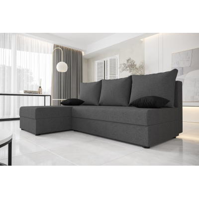 Modernes Ecksofa HORTENZIE – grau