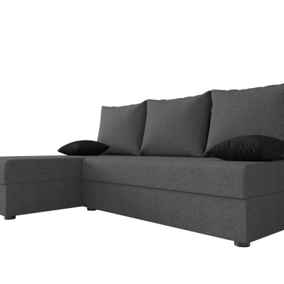 Modernes Ecksofa HORTENZIE – grau