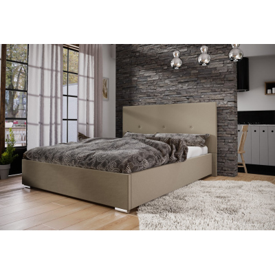 Doppelbett 160x200 FLEK 2 – braun
