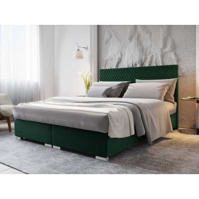 Doppelbett 180x200 HENIO – grün