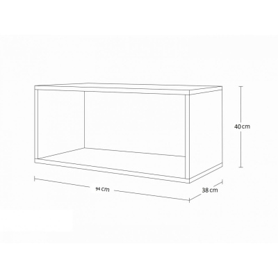 Modernes Wohnzimmer-Set BRADT 1 - weiß