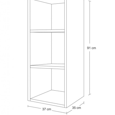 Modernes Wohnzimmer-Set BRADT 2 - weiß
