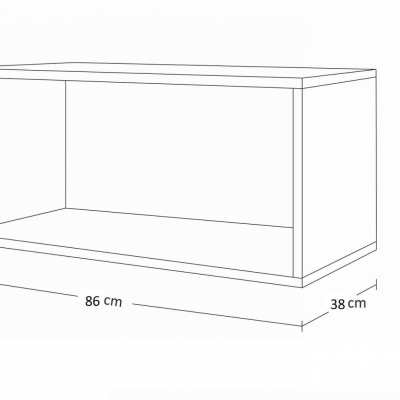 Modernes Wohnzimmer-Set BRADT 5 - weiß