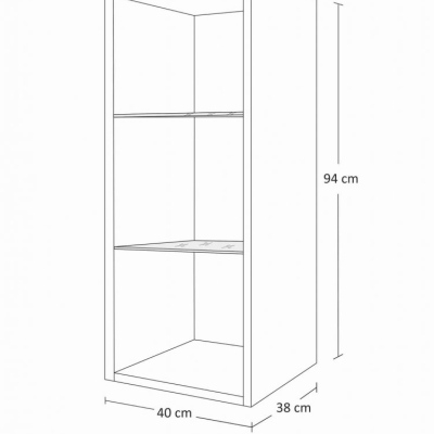 Modernes Wohnzimmer-Set BRADT 5 - schwarz