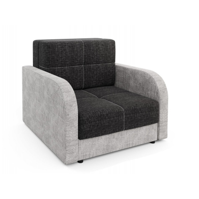 Multifunktionales Modesofa ARIA 1 – schwarz/hellgrau