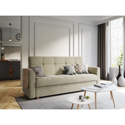 Sofa mit Stauraum LARSEN – beige