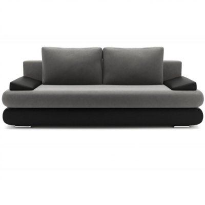 Schlafsofa ROBBI – schwarz/grau