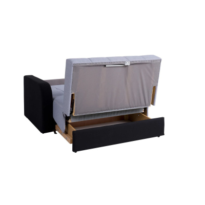 Schlafsofa ADAM – schwarz