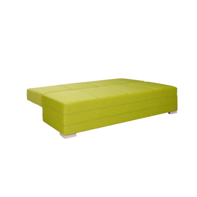IGOR Schlafsofa mit Kissen und Stauraum – grün