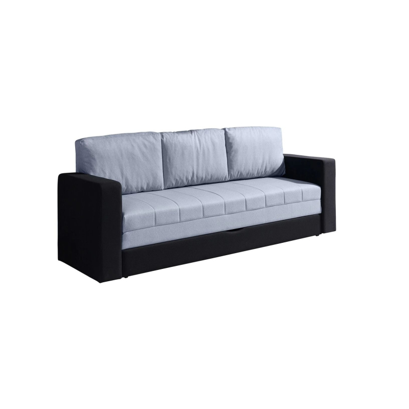 Couch mit Stauraum CONNOR – Grau