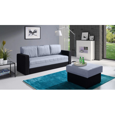 Couch mit Stauraum CONNOR – Grau