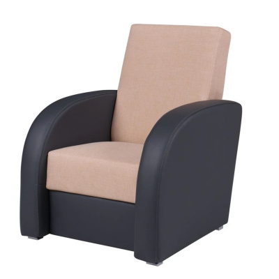 Gepolsterter Sessel KATKA 2 - grau