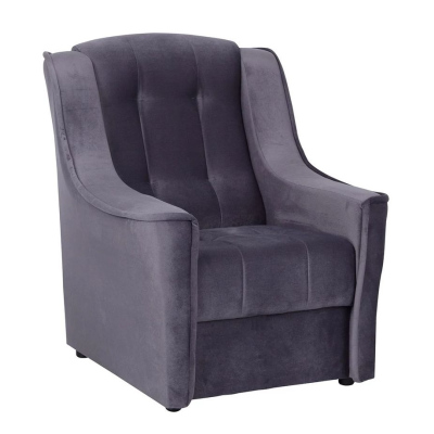 Bequemer Relaxsessel NICK – grau