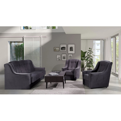 Bequemer Relaxsessel NICK – grau