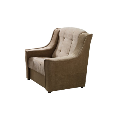 Bequemer Relaxsessel NICK - braun