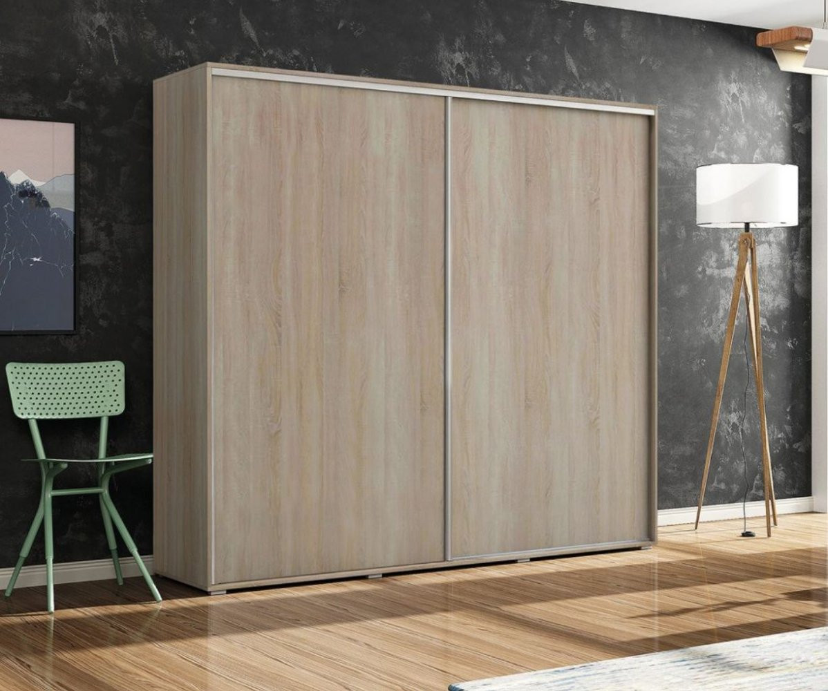 geräumiger kleiderschrank fabio, breite 125 cm, höhe 215 cm