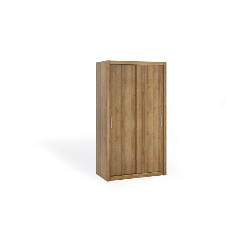 Schwebetürenschrank 120 BRYAN – Eiche Gold