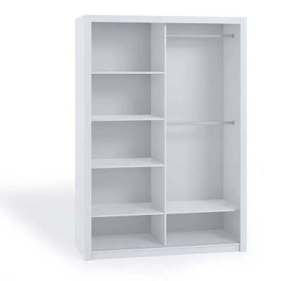 Schwebetürenschrank mit Spiegel 180 BRYAN – Eiche Artisan