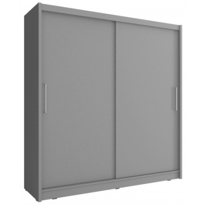 Kleiderschrank 180 cm WESTON – graphit