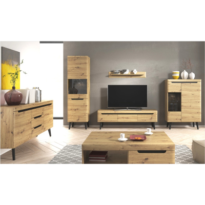 Couchtisch NATHANIEL - Artisan Eiche