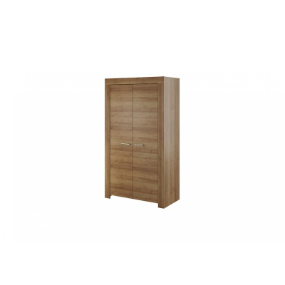 Kleiderschrank SOFIE – Breite 110 cm, Eiche riviera