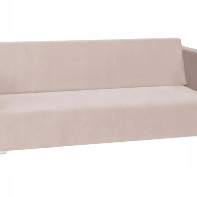 Dreisitzer-Sofa SIMON – beige / Metallbeine