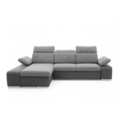 Ecksofa ORSON - grau/schwarz