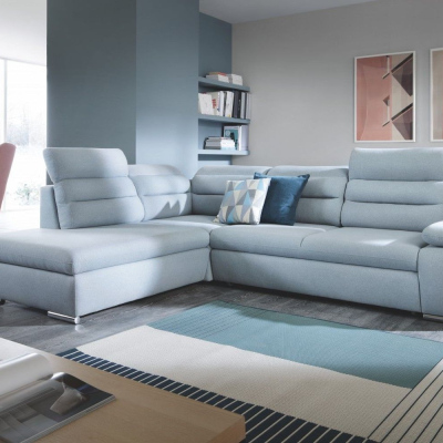 Ecksofa GORDIC - hellblau