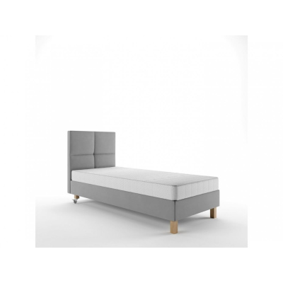 Hotelbett 90x200 DENI – grau