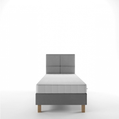 Hotelbett 90x200 DENI – grau