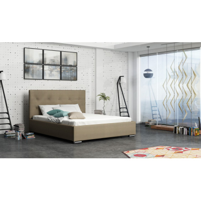 Doppelbett 160x200 FLEK 1 – braun