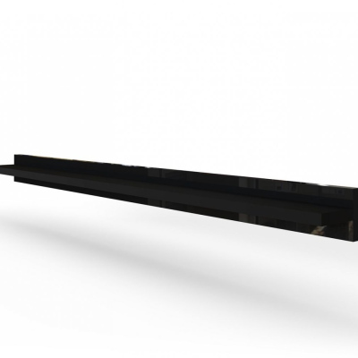 Elegante Wohnzimmerwand BRADT 30 - schwarz