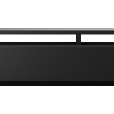 Designer-Fernsehtisch KIBOU – Schwarz matt