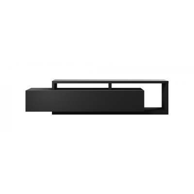 Designer-Fernsehtisch KIBOU – Schwarz matt