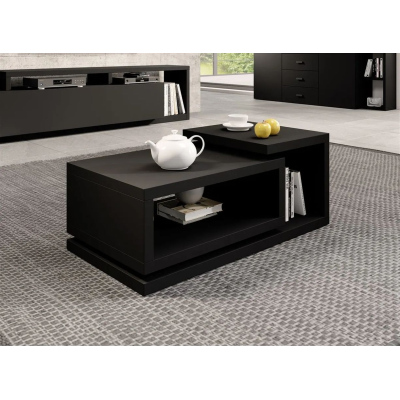 Atypischer KIBOU Couchtisch – Schwarz matt