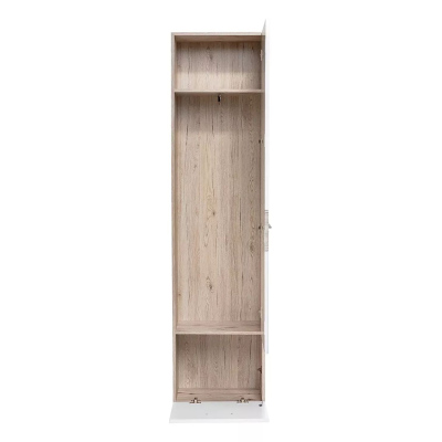 Flurwand TELA 3 – Wellington Eiche / Weiß