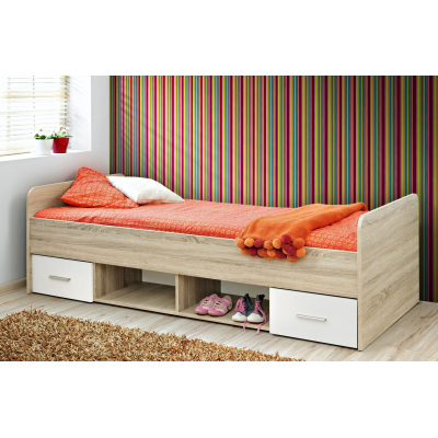 Studentenzimmer EMAN 4 – Sonoma-Eiche / Weiß