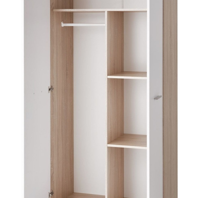 Studentenzimmer EMAN 1 – Sonoma-Eiche / Weiß