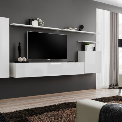 Wohnzimmerwand RIONATA 1 - weiß