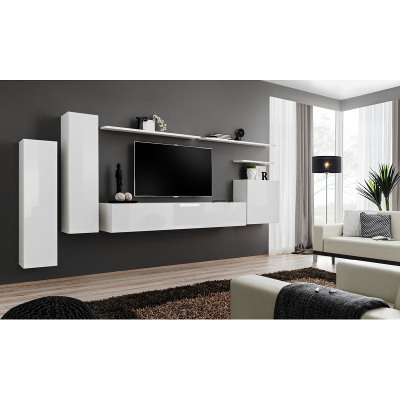 Wohnzimmerwand RIONATA 1 - weiß