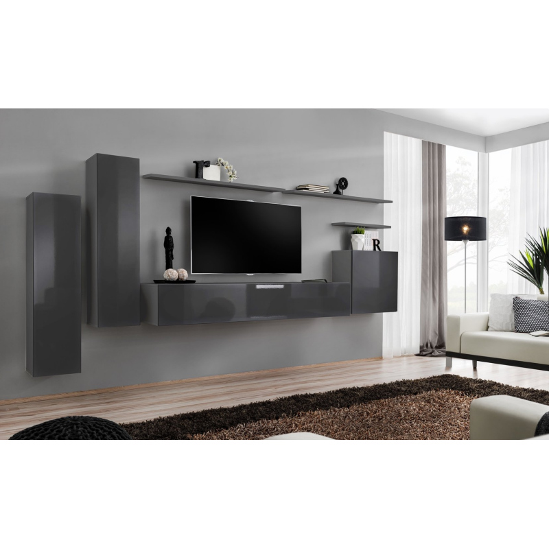 Wohnzimmerwand RIONATA 1 - Graphit