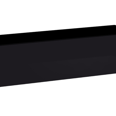 Wohnzimmerwand RIONATA 2 – Graphit/Schwarz