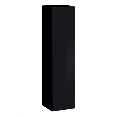Wohnzimmerwand RIONATA 2 - Schwarz / Graphit