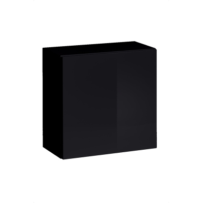 Wohnzimmerwand RIONATA 4 - schwarz/weiß