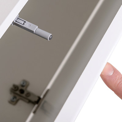 Wohnzimmerwand RIONATA 6 - weiß / schwarz
