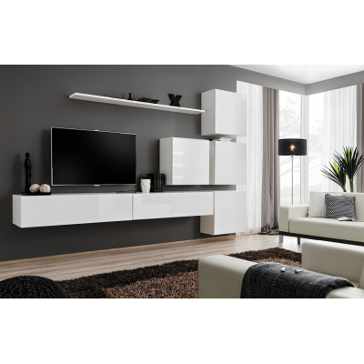 Wohnzimmerwand RIONATA 9 - weiß
